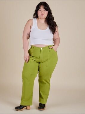 Big Bud Press Gross Green Work Pants - Size 0XL